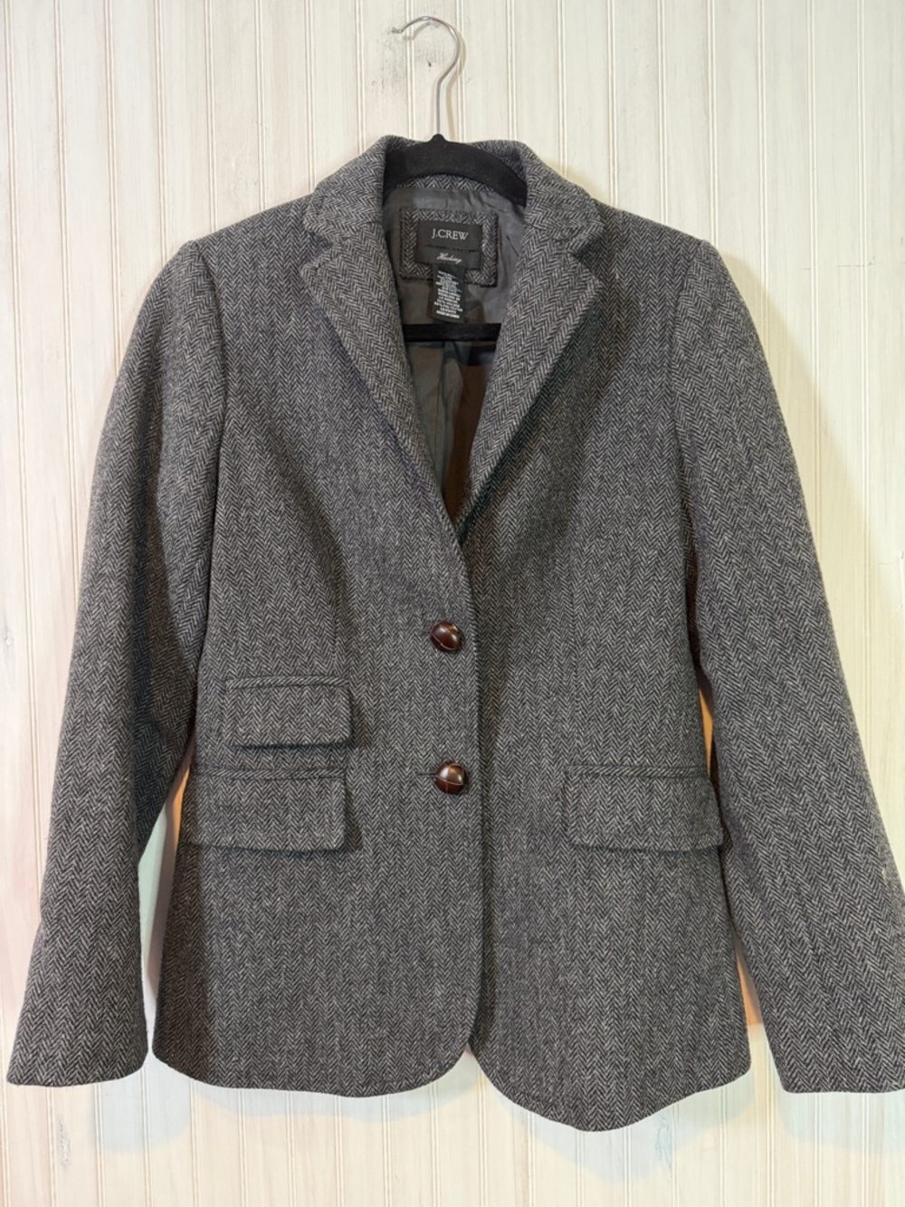 J CREW WOOL TWEED BLAZER 4